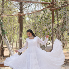 Designer Gown with Dupatta