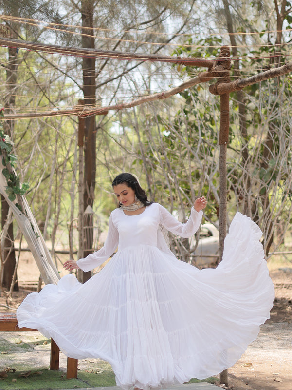 Designer Gown with Dupatta