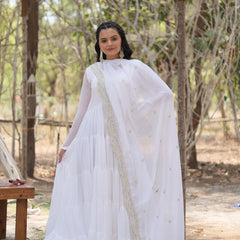 Designer Gown with Dupatta