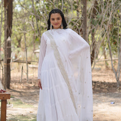 Designer Gown with Dupatta