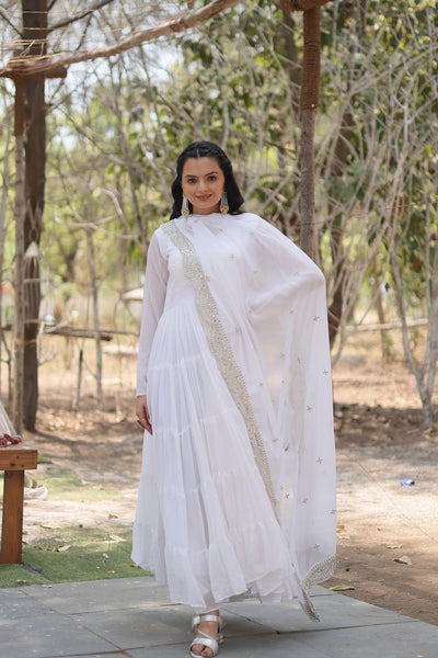 Designer Gown with Dupatta
