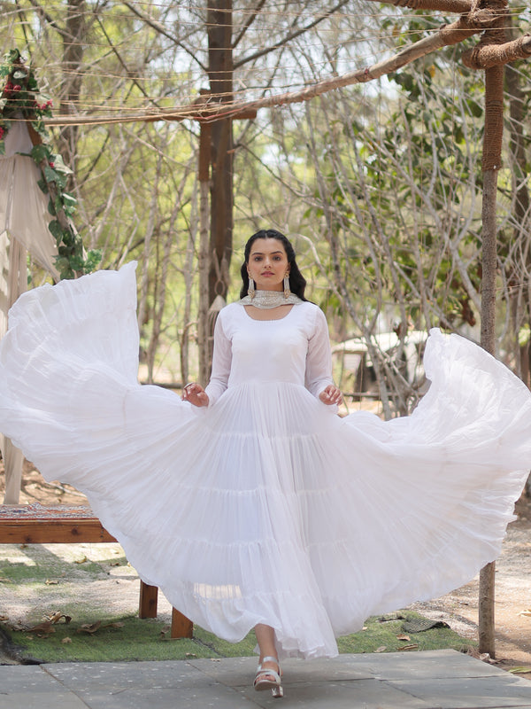 Designer Gown with Dupatta
