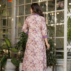 Pure Cotton With Print Kurti Pant Set With Dupatta