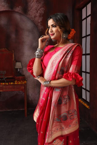 Mercury Pure Soft Silk Saree